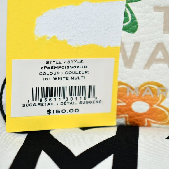 Marc Jacobs The Top Zip Wild Daisy Wallet #2P5SMP012S02-101 NWT - Picture 2 of 4